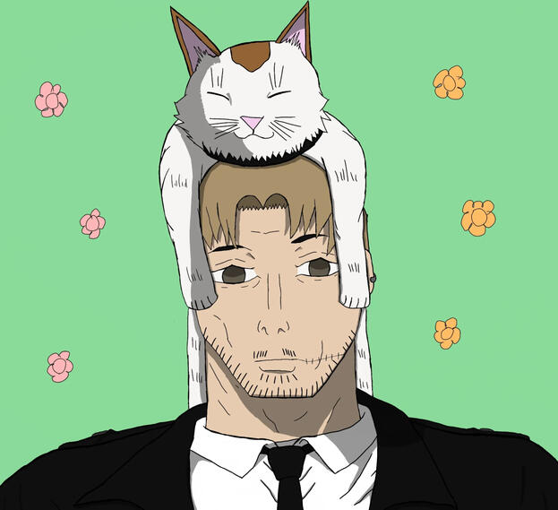 Kishibe & Meowy- Chainsaw Man