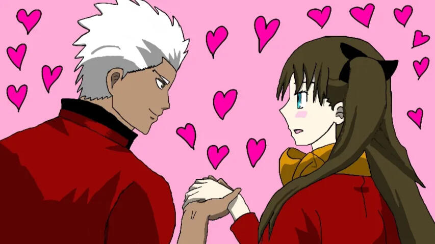 Archer/ Rin- Fate Stay Night